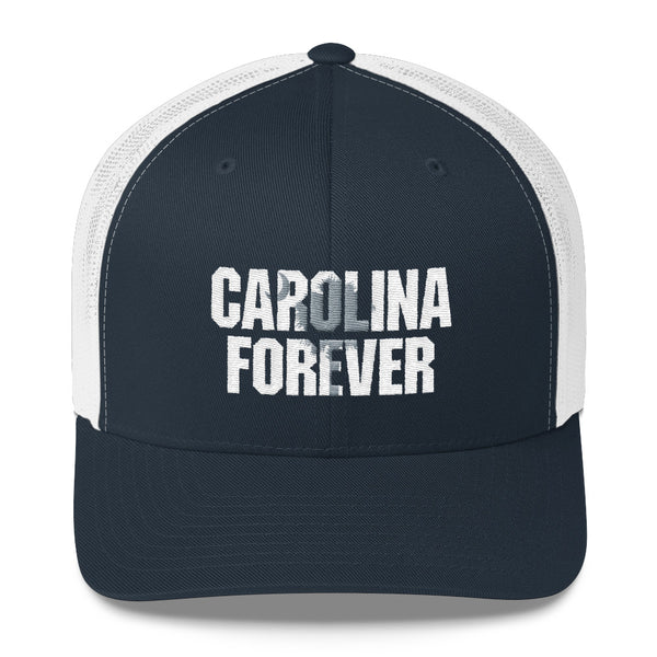 Carolina Forever - Navy/White Trucker Hat